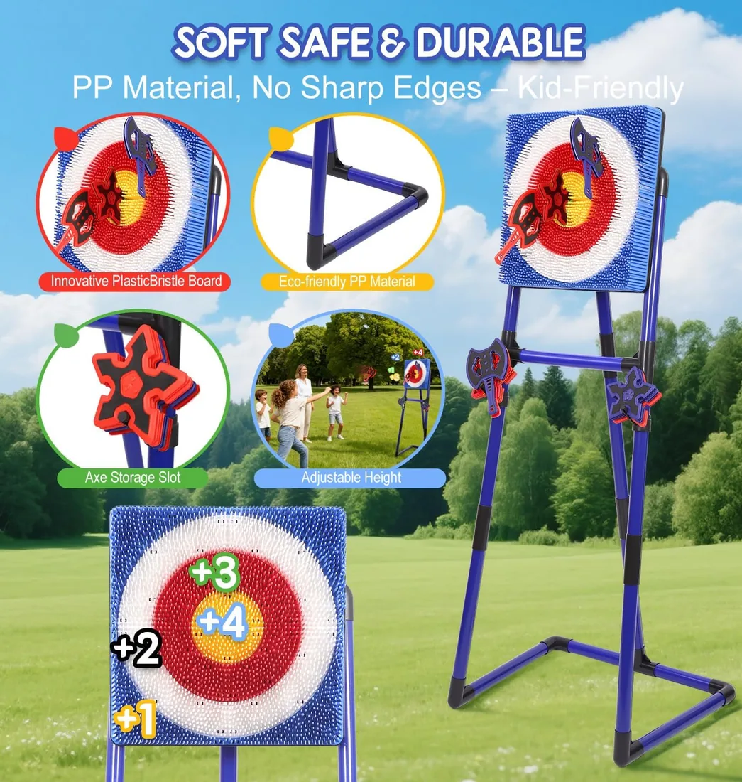 Throw target game set view 4