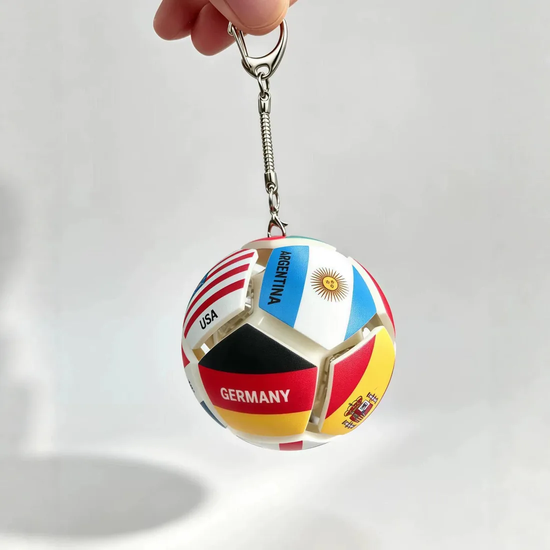 Button decompression football view 3