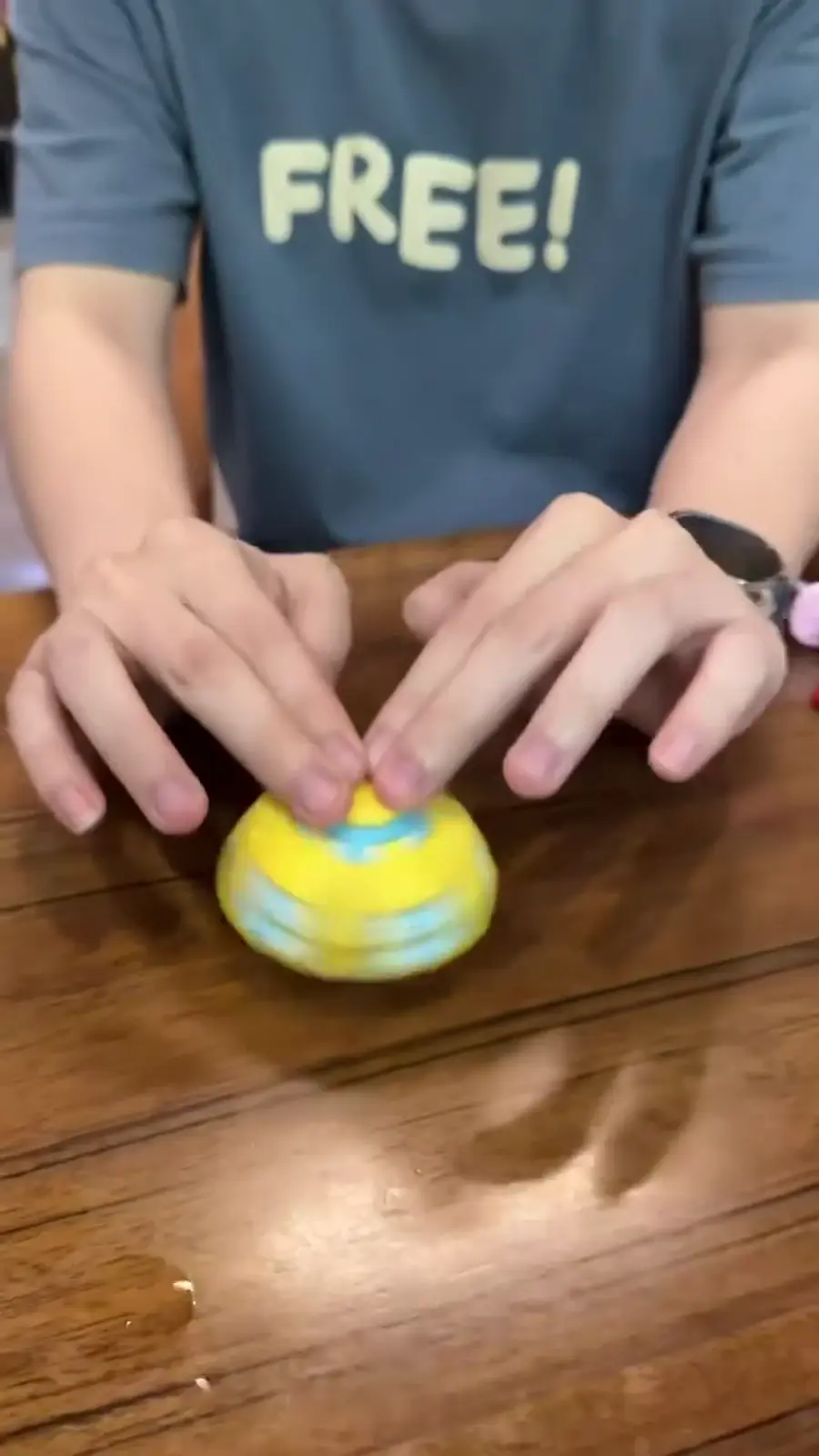 Colorful 3D-Printed Stress Relief Ball: A Dual-Function Finger Spinner That Can Be Pressed and Rotat video